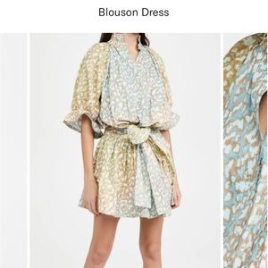 Juliet Dunn Blouson Dress, size 1